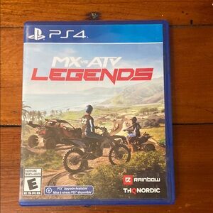 Sony PS4 Game - MX vs ATV Legends - Blue Case